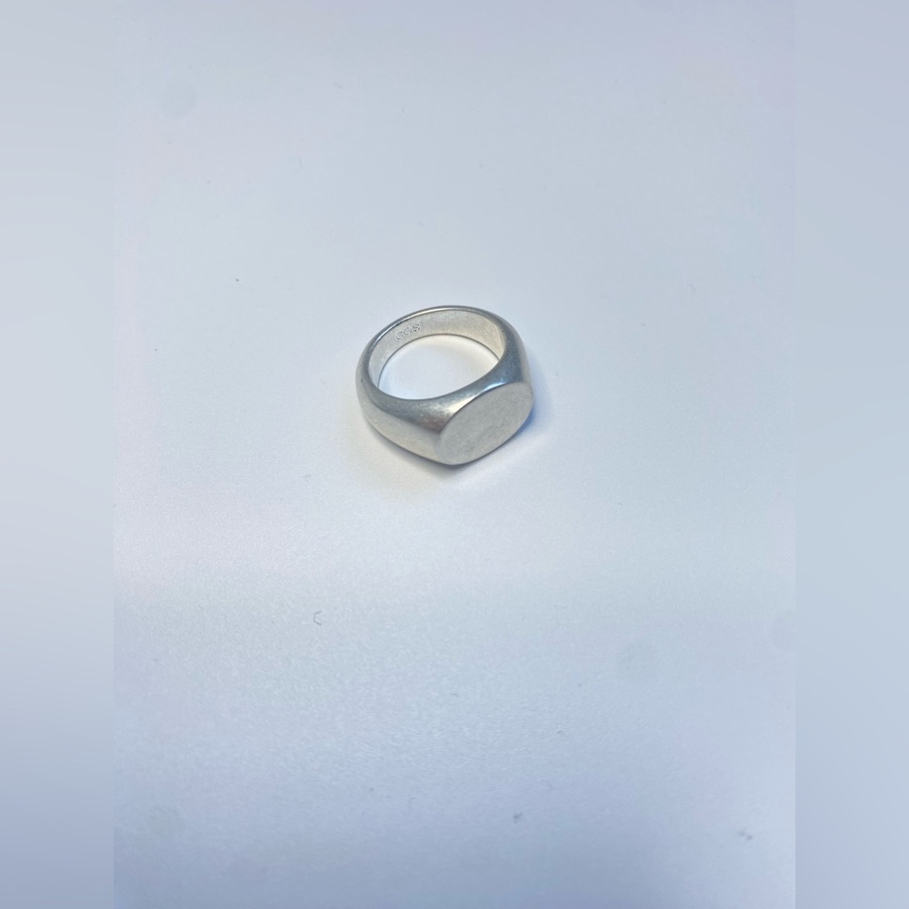New COS Silver Statement Ring Unisex - Picture 2 of 6